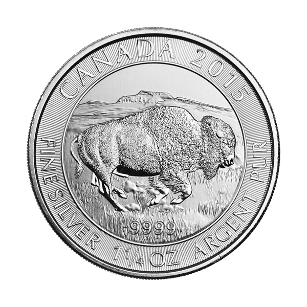 1.25 oz Canadian Silver Buffalo Coin (Random Year) - Buy Online at MintBuilder